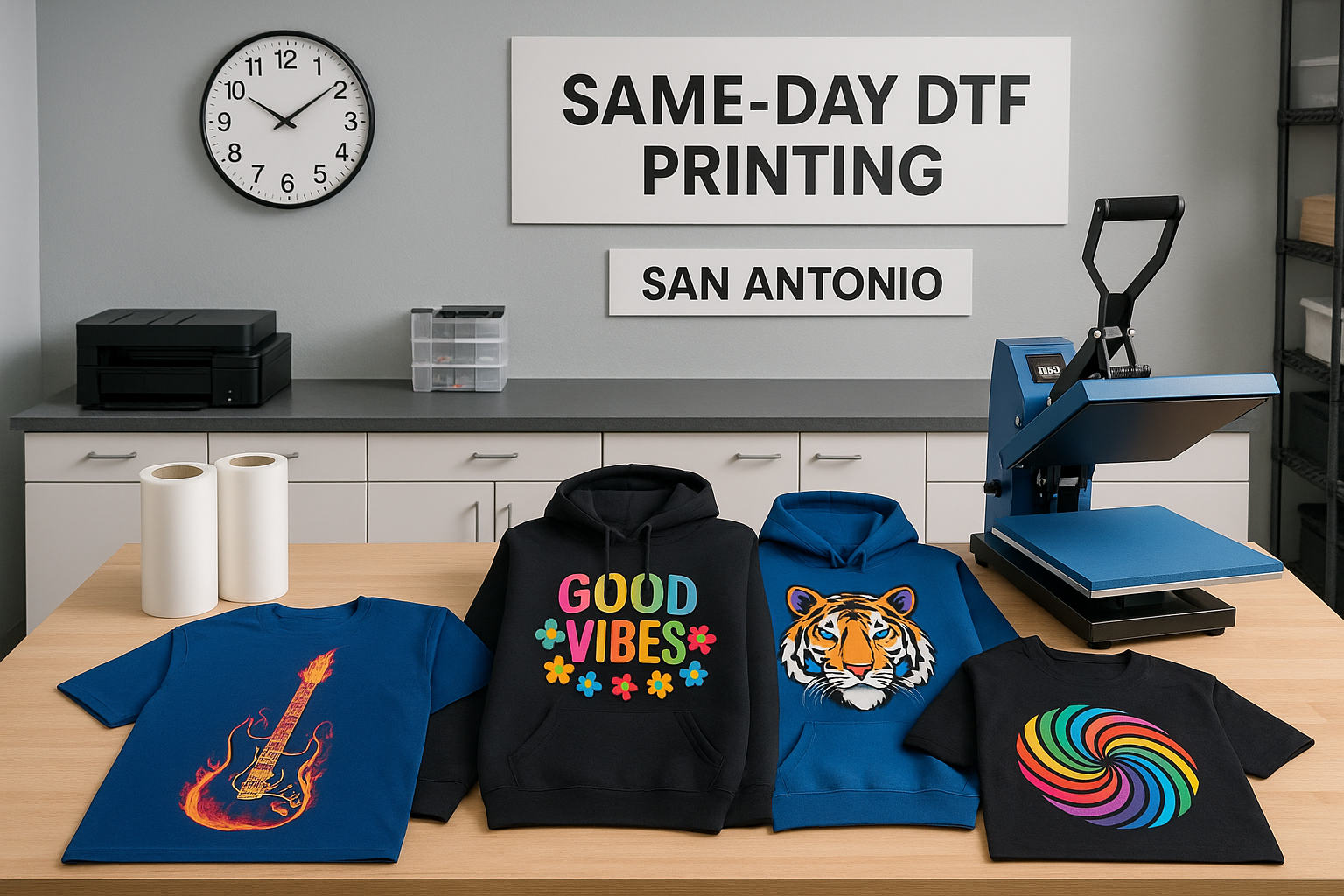 How to Choose the Right DTF Transfer Supplier in San Antonio: 7 Questions Every Apparel Brand Should Ask